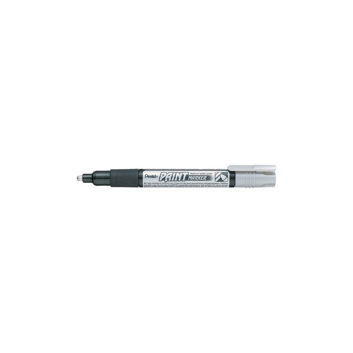 Pentel Marqueur permanent PAINT MARKER MMP20, argent