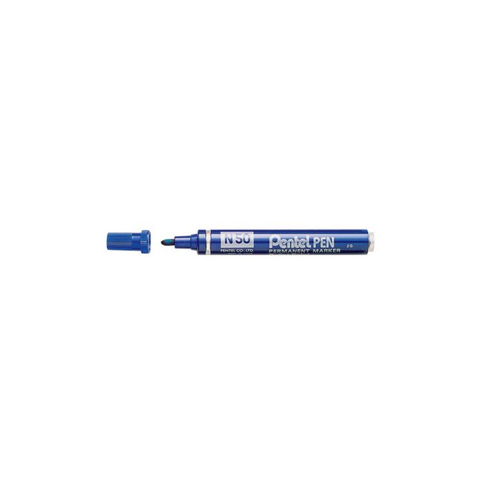 Pentel Marqueur permanent Pente PEN N50, bleu