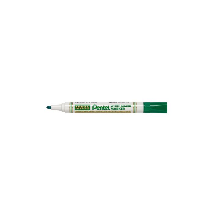 Pentel Marqueur pour tableau blanc MW85, pointe ogive, vert