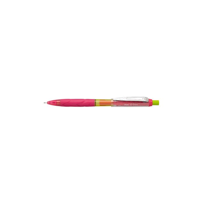 Pentel Porte-mines Q-Erase, 0,5 mm, pink/jaune