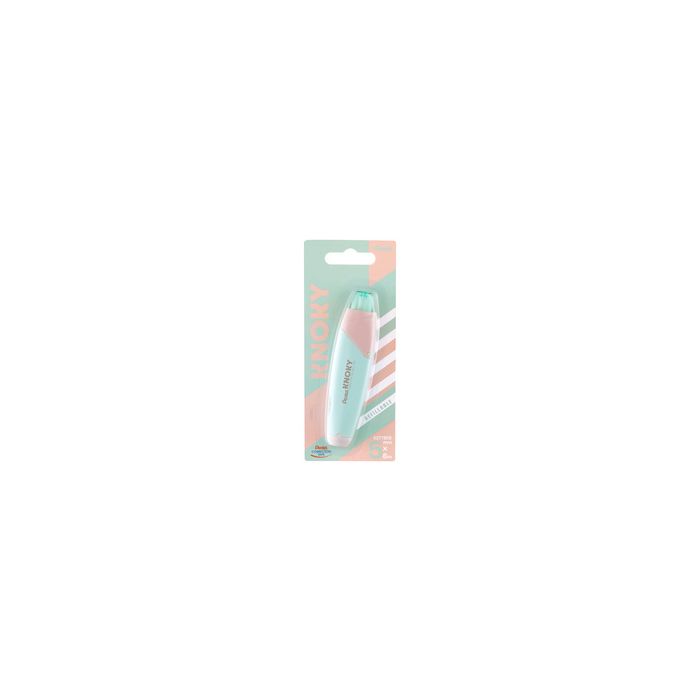 Pentel Ruban correcteur rétractable KNOKY, 5 mm x 6 m, vert