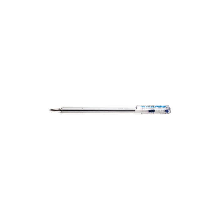Pentel Stylo à bille SUPERB BK77, bleu