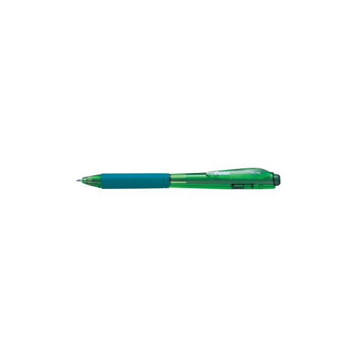 Pentel Stylo à bille rétractable BK440, vert