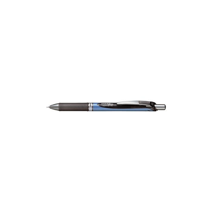 Pentel Stylo roller à encre gel liquide EnerGel BLN75, noir