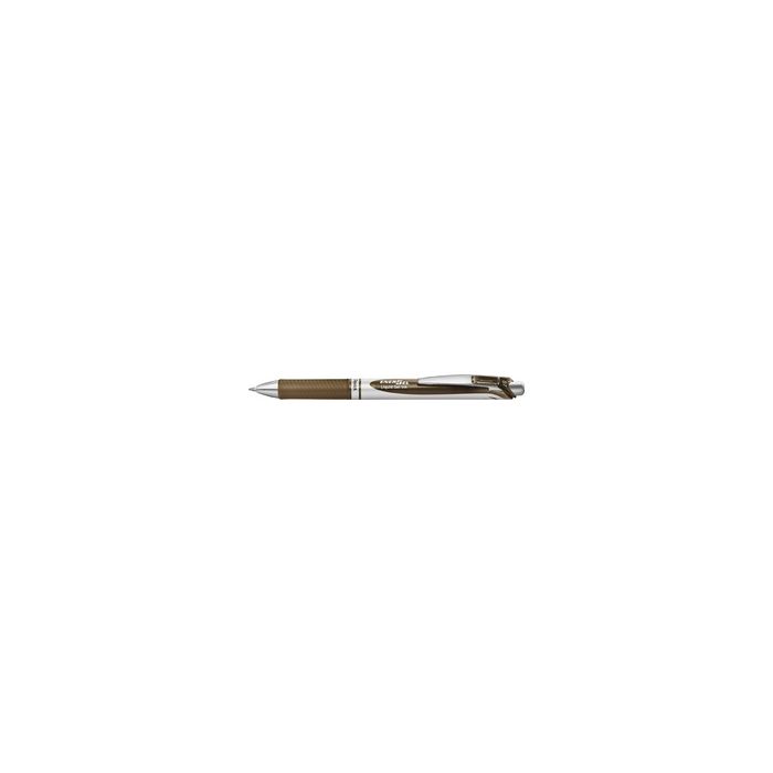 Pentel Stylo roller encre gel Energel BL77, sepia