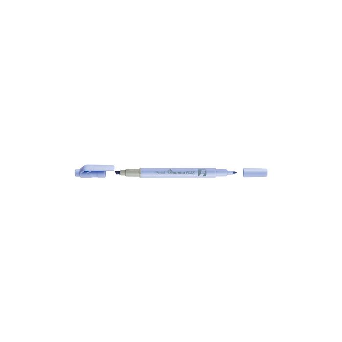 Pentel Surligneur Illumina Flex Pastel, bleu pastel