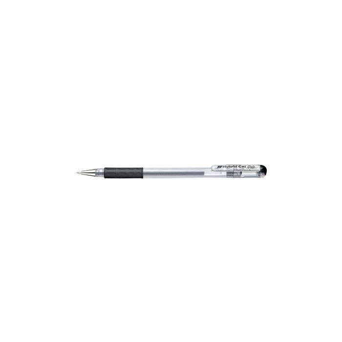 Pentel stylo roller à encre gel Hybrid Gel Grip K116, noir