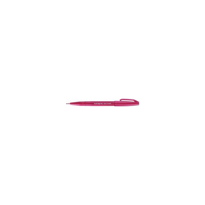 PentelArts Stylo feutre Brush Sign Pen SES 15, framboise