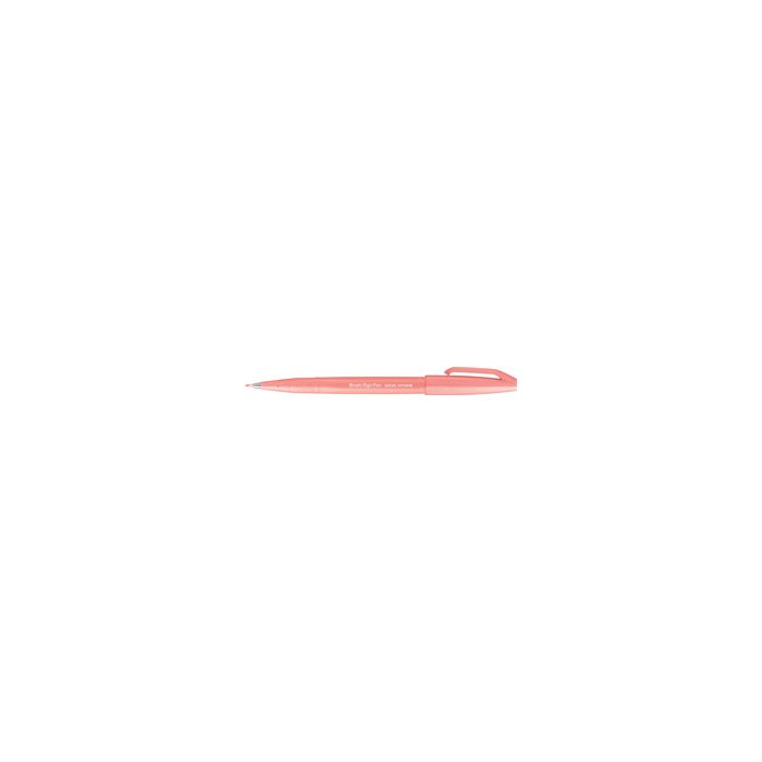 PentelArts Stylo feutre Brush Sign Pen SES15, corail