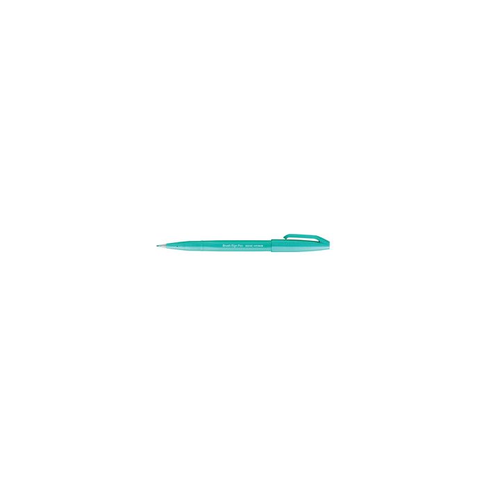 PentelArts Stylo feutre Brush Sign Pen SES15, vert émeraude