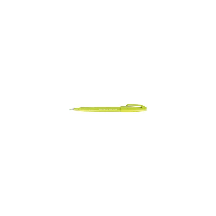 PentelArts Stylo feutre Brush Sign Pen SES15, vert citron