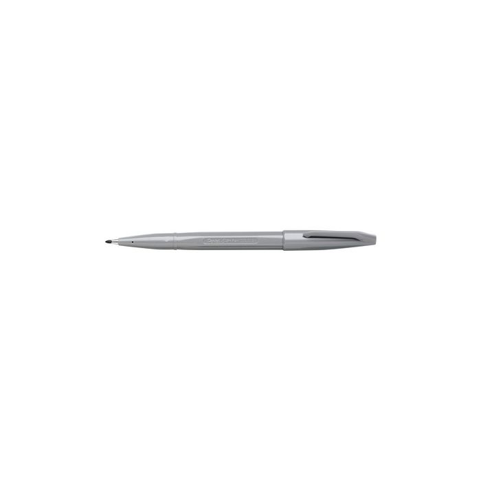 PentelArts Stylo feutre Sign Pen S520, gris argenté