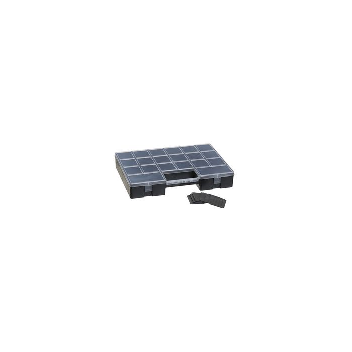 Plast team Boîte d'assortiment LUXOR HOBBY BOX, noir
