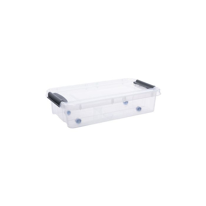 Plast team Boîte de rangement PROBOX dessous de lit, 31,0 L