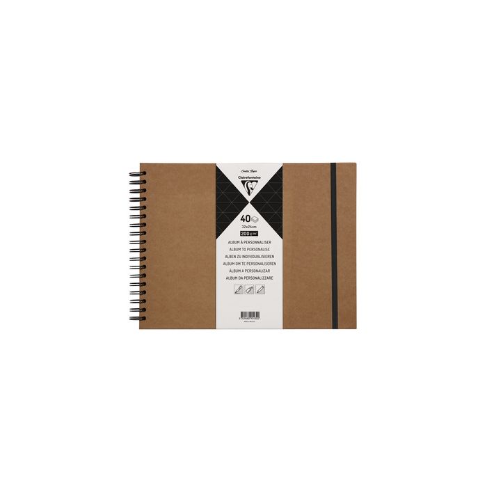 Pollen by Clairefontaine Carnet kraft 270 x 200 mm