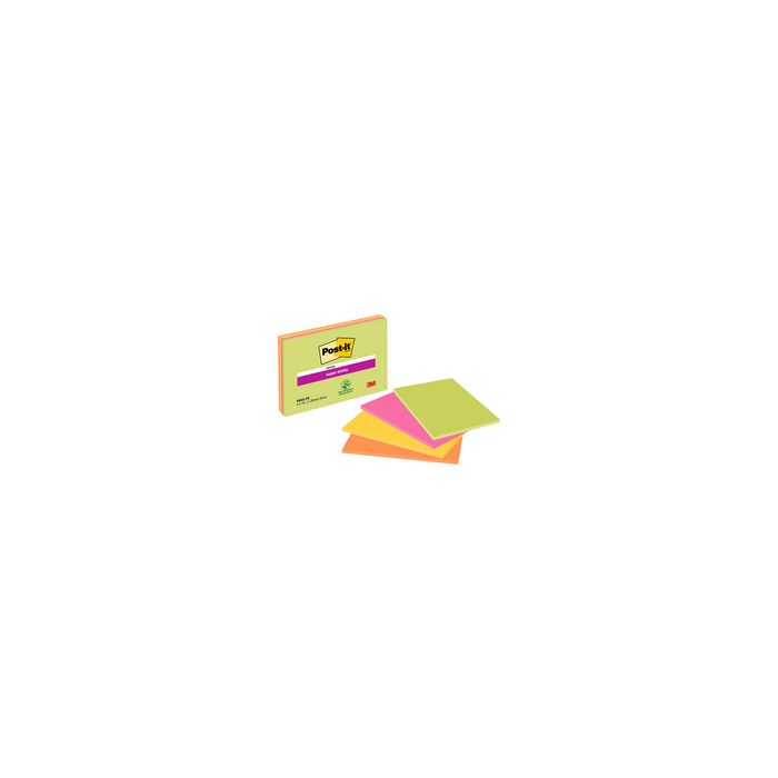 Post-it Bloc-note super sticky Meeting Notes, 203 x 152 mm