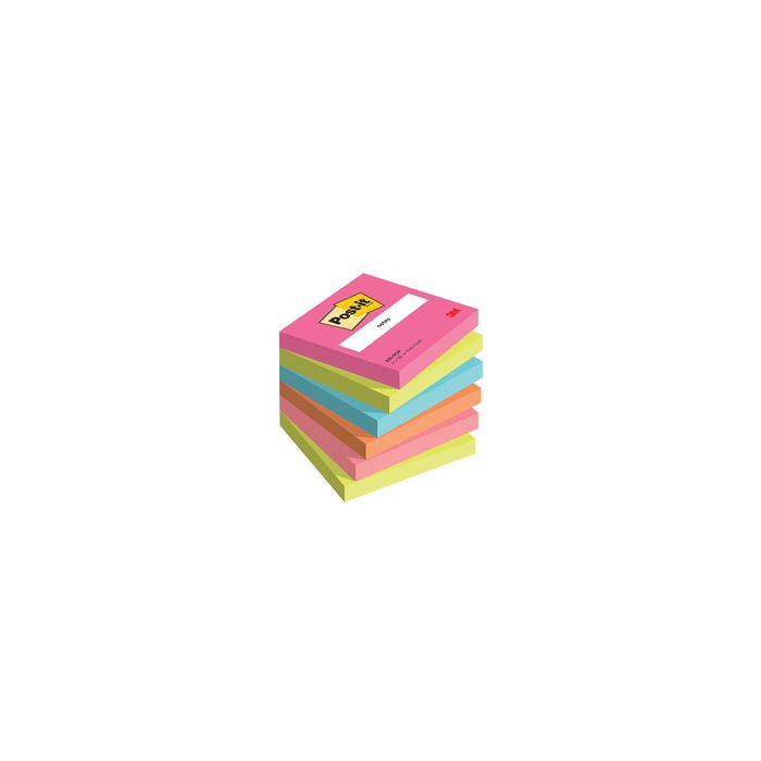 Post-it Bloc-note adhésif, 76 x 76 mm, Poptimistic
