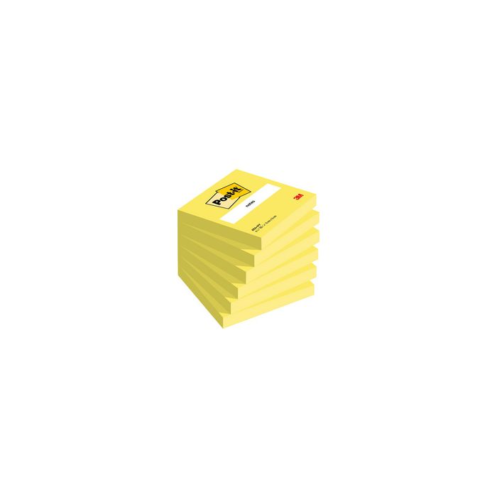 Post-it Bloc-note adhésif, 76 x 76 mm, jaune