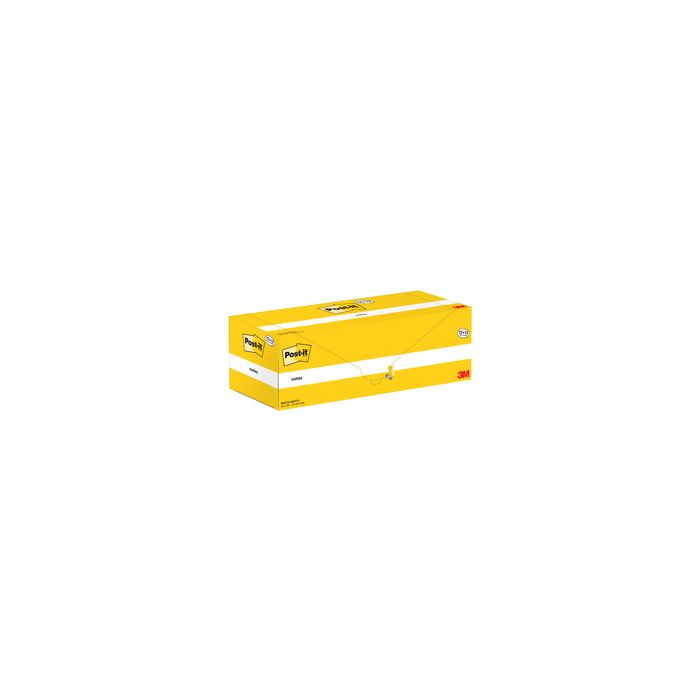 Post-it Bloc-note adhésif, 76 x 76 mm, jaune, 12+12 GRATUIT