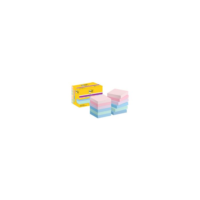 Post-it Bloc-note super sticky notes, 47,6 x 47,6 mm