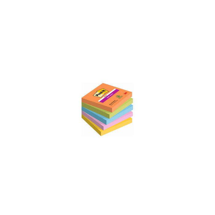 Post-it Bloc-note super sticky notes, 76 x 76 mm, Boost