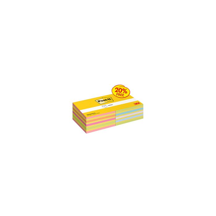 Post-it Bloc-notes adhésif, 76 x 76 mm, promotion