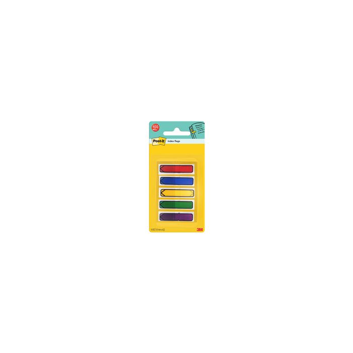Post-it Marque-page Index Flèche, 11,9 x 43,2 mm, 5 couleurs