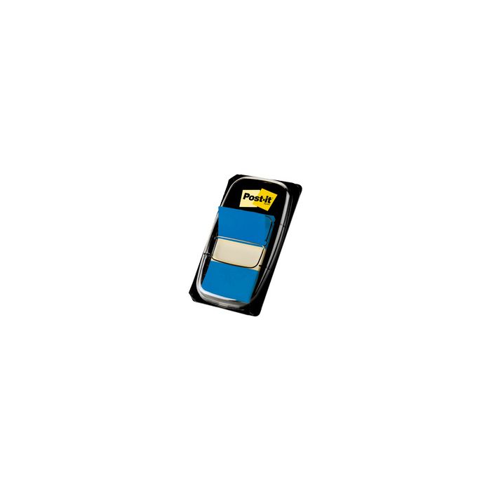 Post-it Marque-page adhésif Index, 25,4 x 43,2 mm, bleu