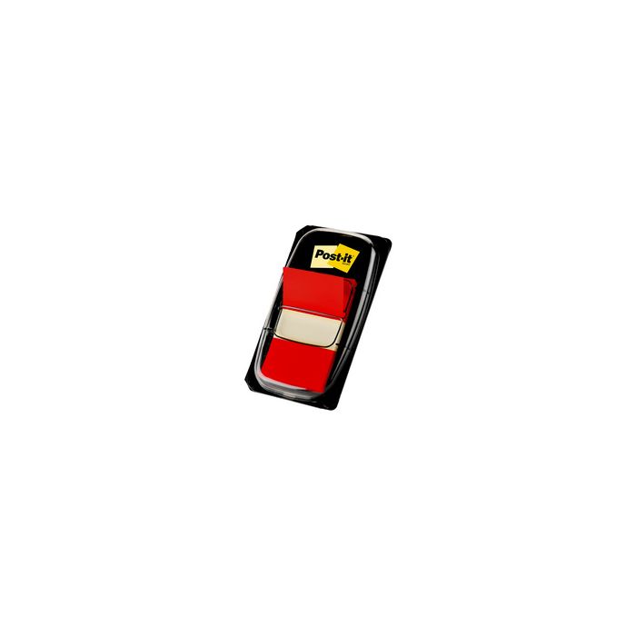 Post-it Marque-page adhésif Index, 25,4 x 43,2 mm, rouge