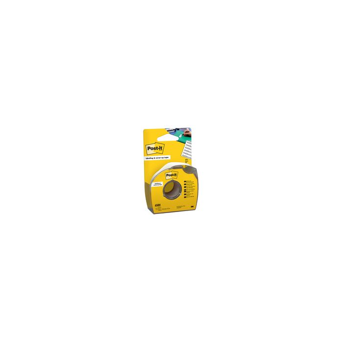 Post-it Ruban de masquage/marquage, 25,4 mm x 17,7 m, blanc