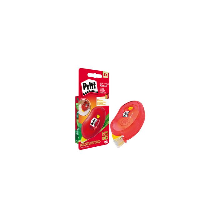 Pritt Roller de colle Compact, repositionnable, blister