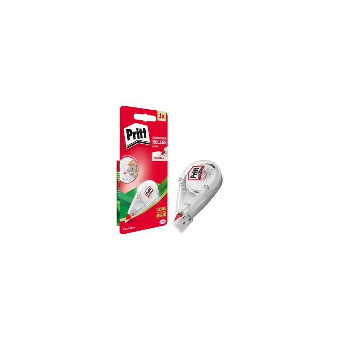 Pritt Roller de correction Mini, 4,2 mm x 7 m