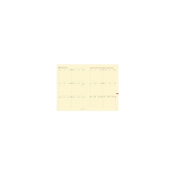 QUO VADIS Agenda Horizontal 24 SD Prestige, 2026/2027, vert