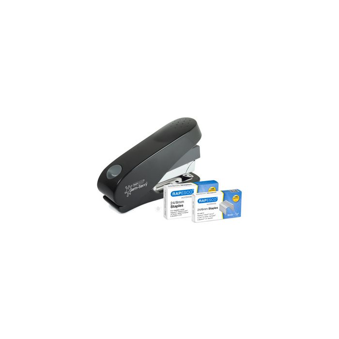 RAPESCO Agrafeuse ECO Luna - Less Effort, noir