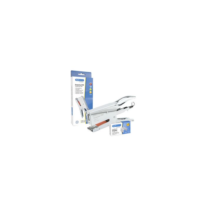 RAPESCO Agrafeuse pince Porpoise ONE, chromée