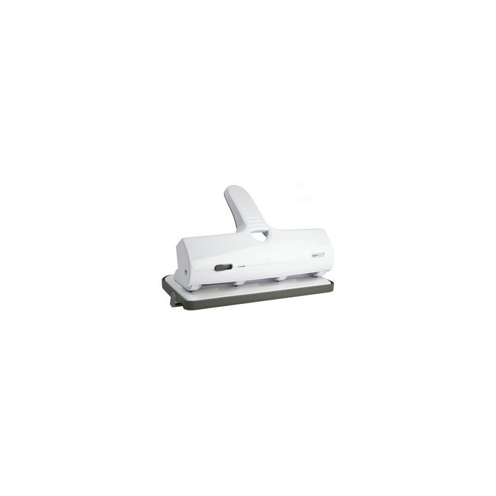 RAPESCO Perforateur quatre trous ALU 40, 40 feuilles, blanc