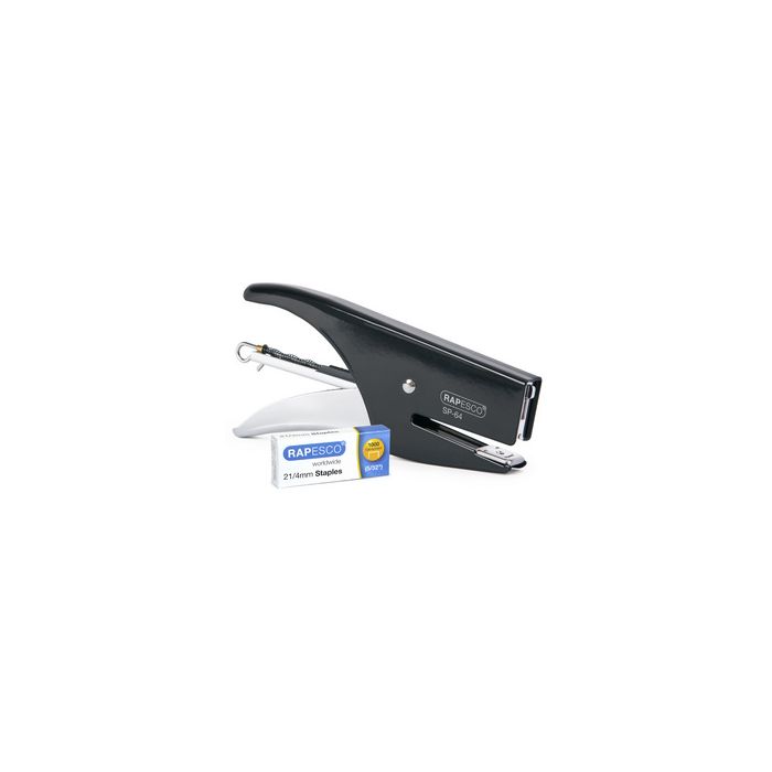 RAPESCO Pince agrafeuse SP-64 (6/4 & 21/4 mm) chrome/noir