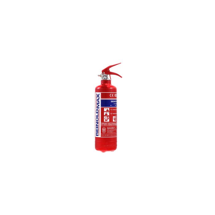 REINOLD MAX Feuerlöscher für Kraftfahrzeuge, 2 kg, DIN EN 3