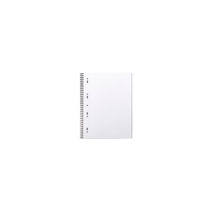 RHODIA Cahier à spirale "Note Book", A4+, quadrillé 5x5,noir