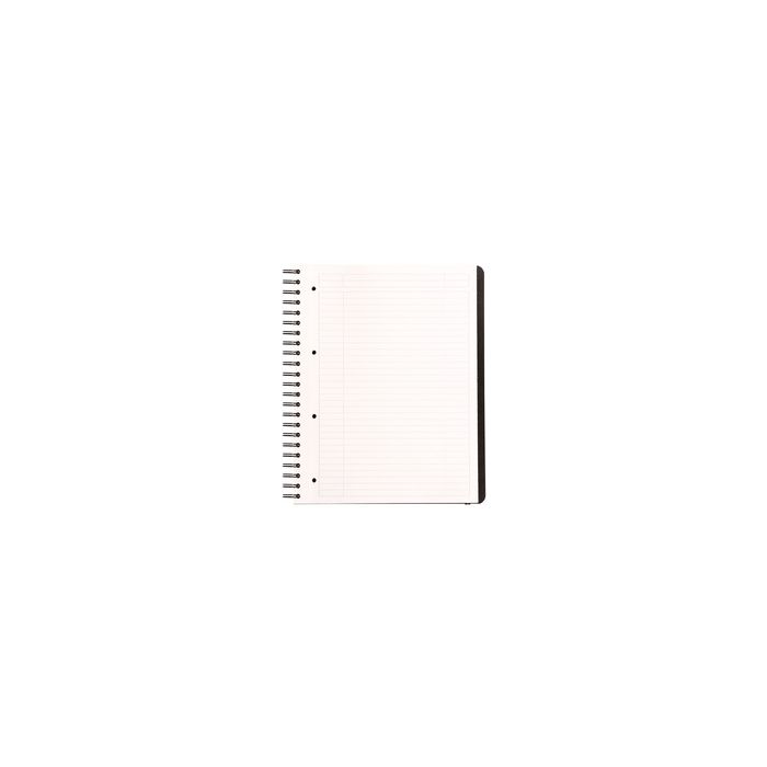 RHODIA Cahier à spirale "Pro Book", A4+, ligné, noir