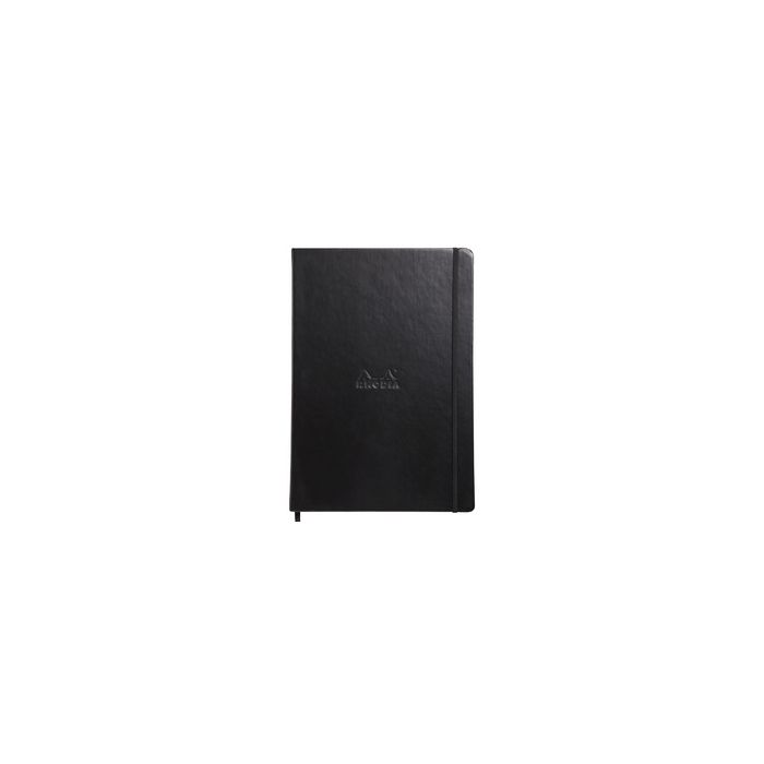 RHODIA Carnet de notes "Webnotebook", A5, dot, noir
