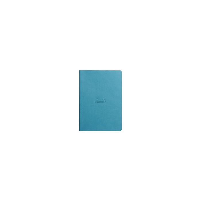 RHODIA Carnet piqûre textile RHODIARAMA, A5, ligné