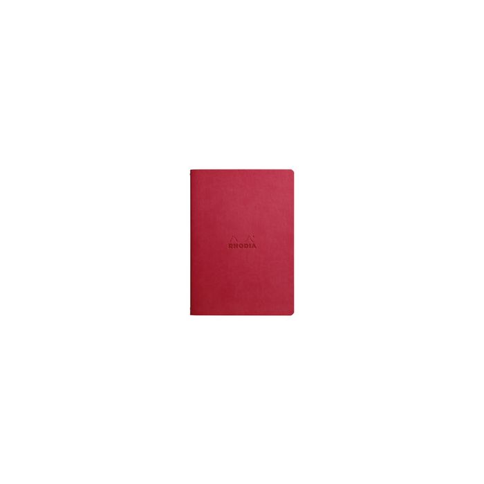 RHODIA Carnet piqûre textile RHODIARAMA, A5, ligné