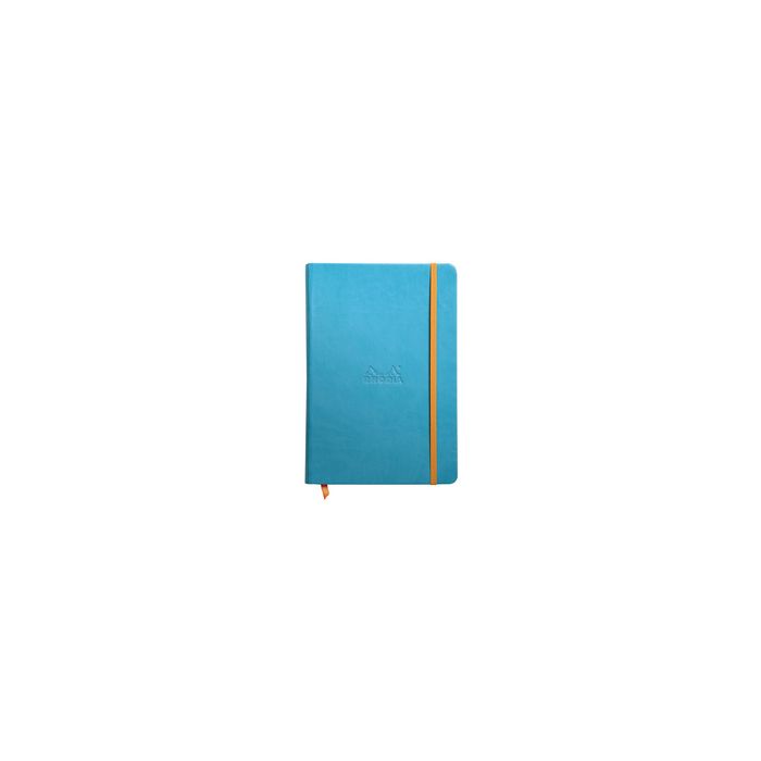 RHODIA Carnet rigide RHODIARAMA, A5, ligné, turquoise