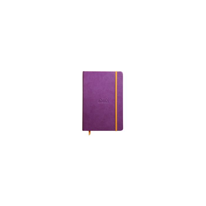 RHODIA Carnet rigide RHODIARAMA, A5, ligné, violet
