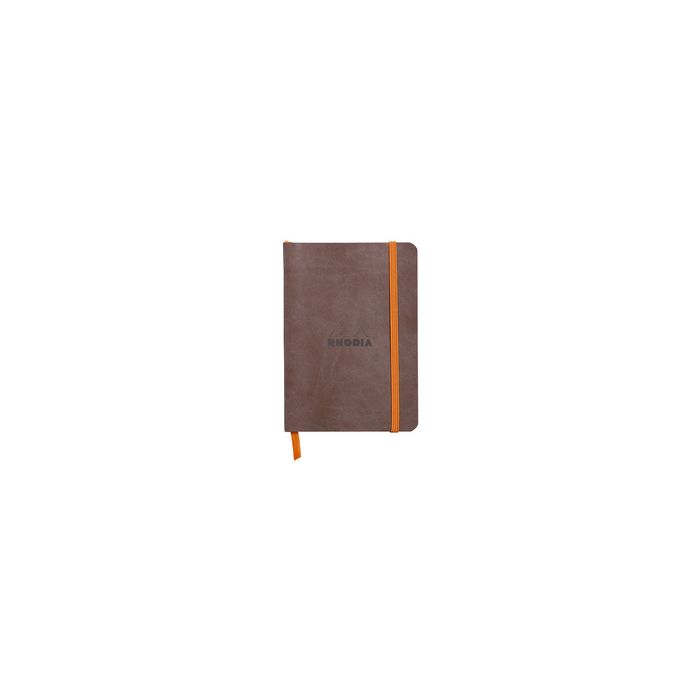 RHODIA Carnet souple RHODIARAMA, A5, ligné, chocolat