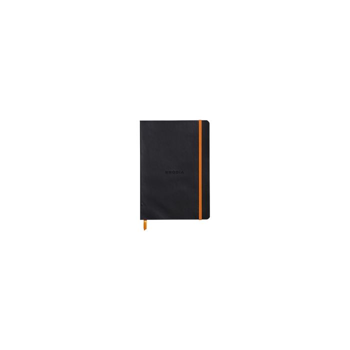 RHODIA Carnet souple RHODIARAMA, A5, pointillé dot, noir
