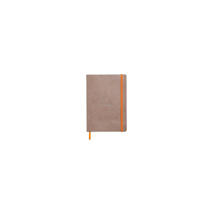 RHODIA Carnet souple RHODIARAMA, A5, quadrillé, taupe