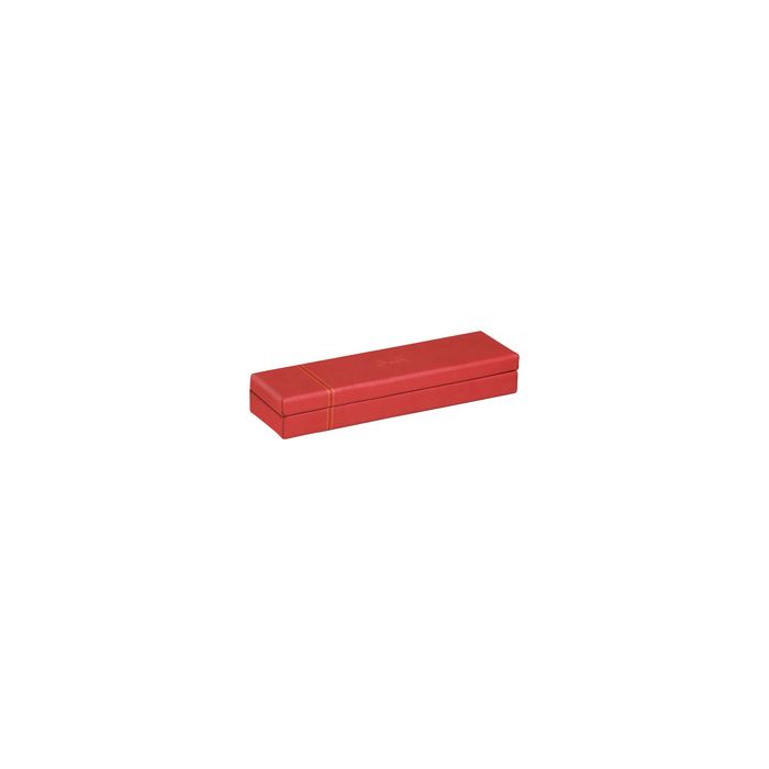 RHODIA Plumier, en simili cuir, coquelicot