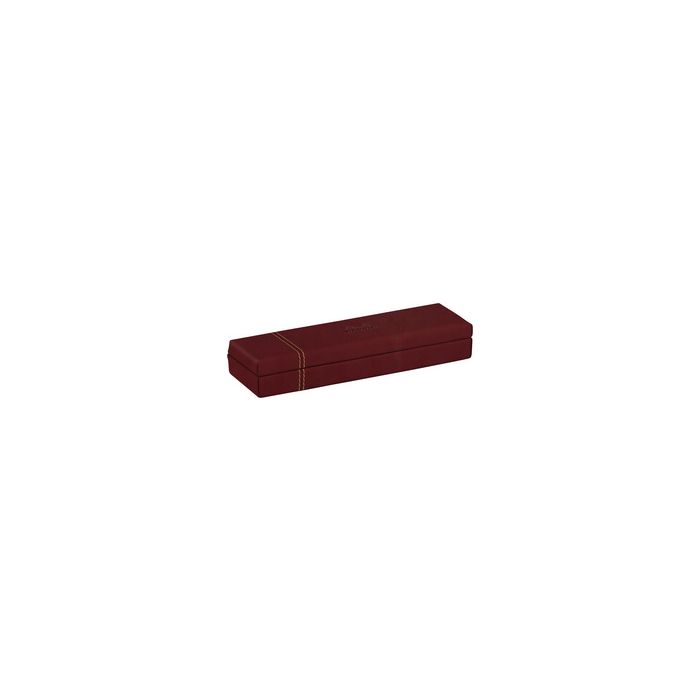 RHODIA Plumier, en simili cuir, lie de vin